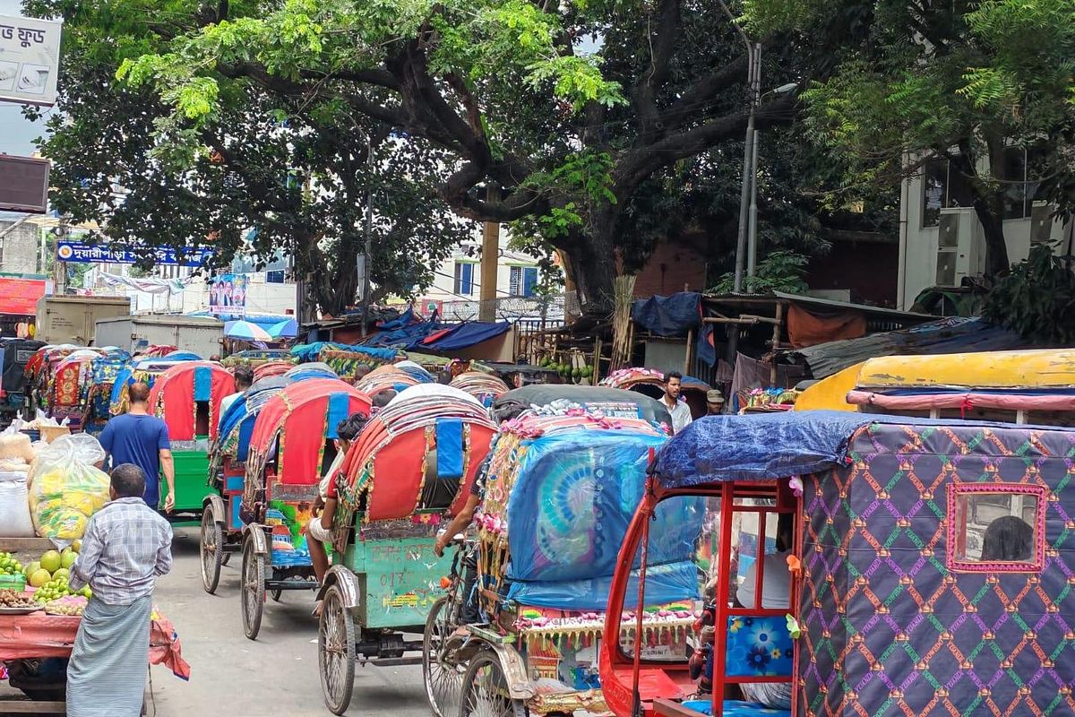 14 Designs of Battery-Powered Rickshaws Found at Two Road Junctions