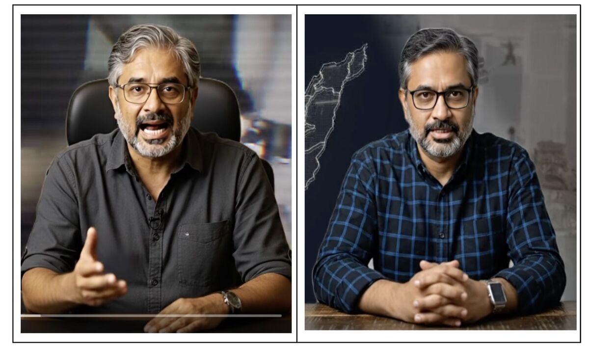 দুইদিন আগে-পরে পোস্ট করা দুটি ভিডিওতে কথিত রাজনৈতিক বিশ্লেষক জাহিদ হাসান জুয়েলের চেহারার পরিবর্তন দুইদিন আগে-পরে পোস্ট করা দুটি ভিডিওতে কথিত রাজনৈতিক বিশ্লেষক জাহিদ হাসান জুয়েলের চেহারার পরিবর্তন