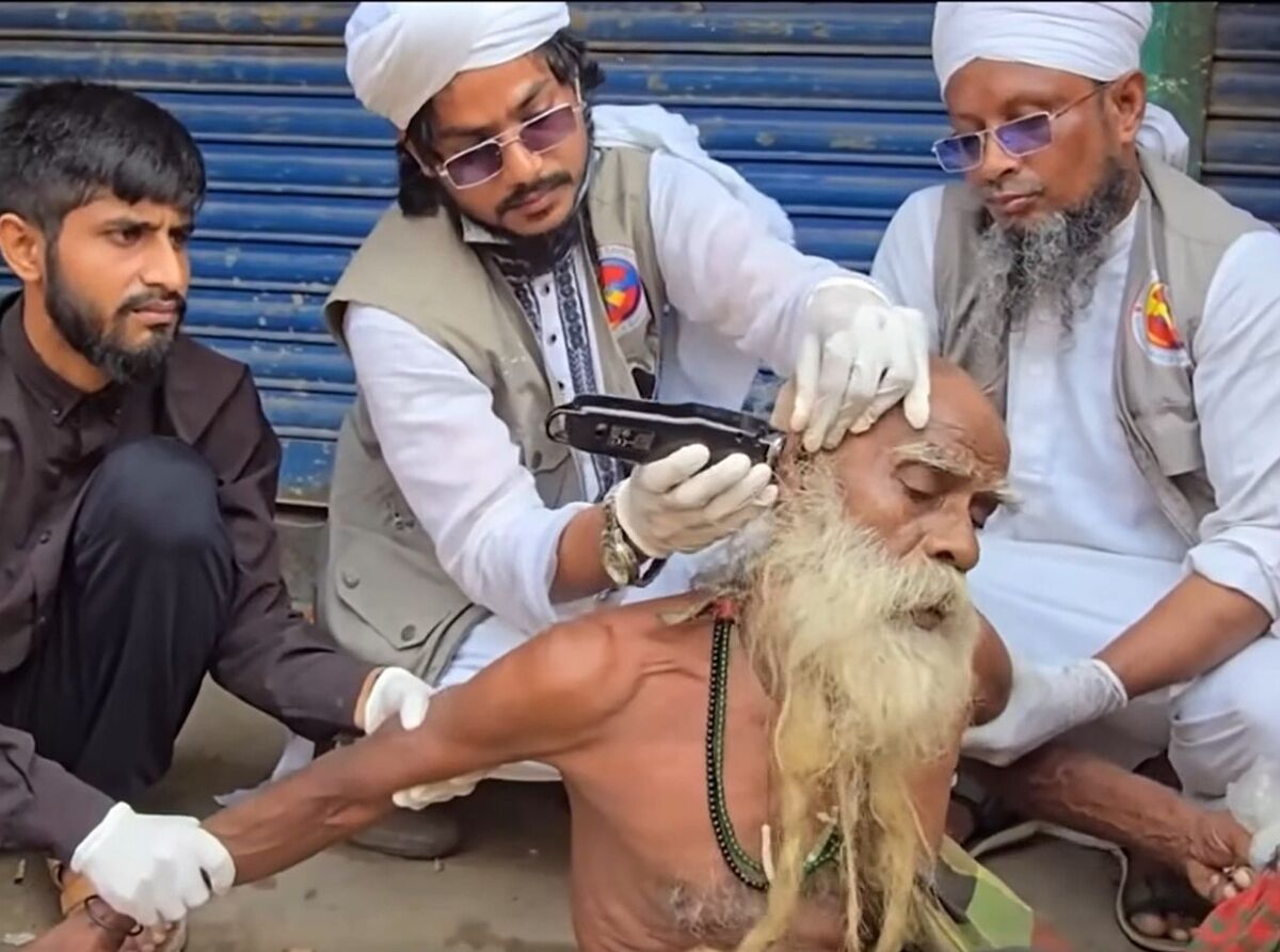 Bangladesh Human Service নামক ফেসবুক পেইজ থেকে ভাইরাল হওয়া ভিডিওর স্ক্রিনশট