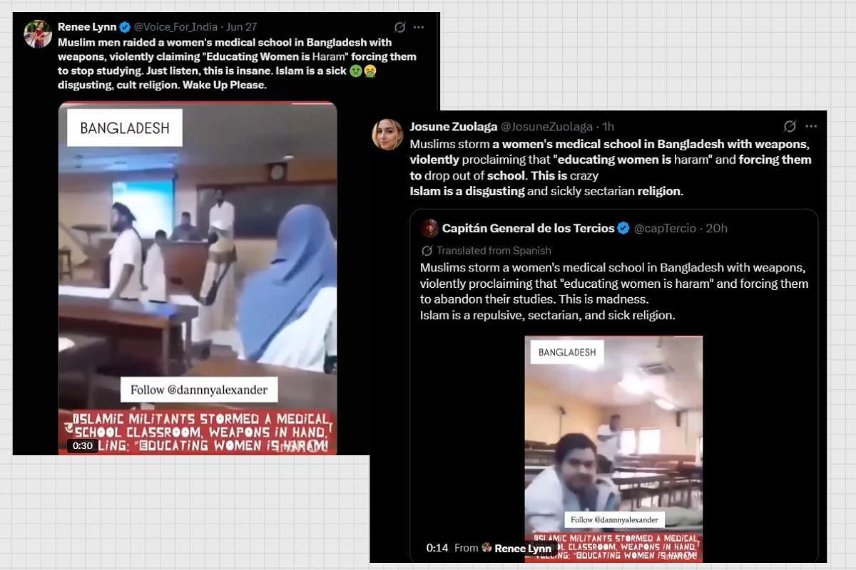 Indian Users Share Old Video as Attack on Girls’ Education in Bangladesh